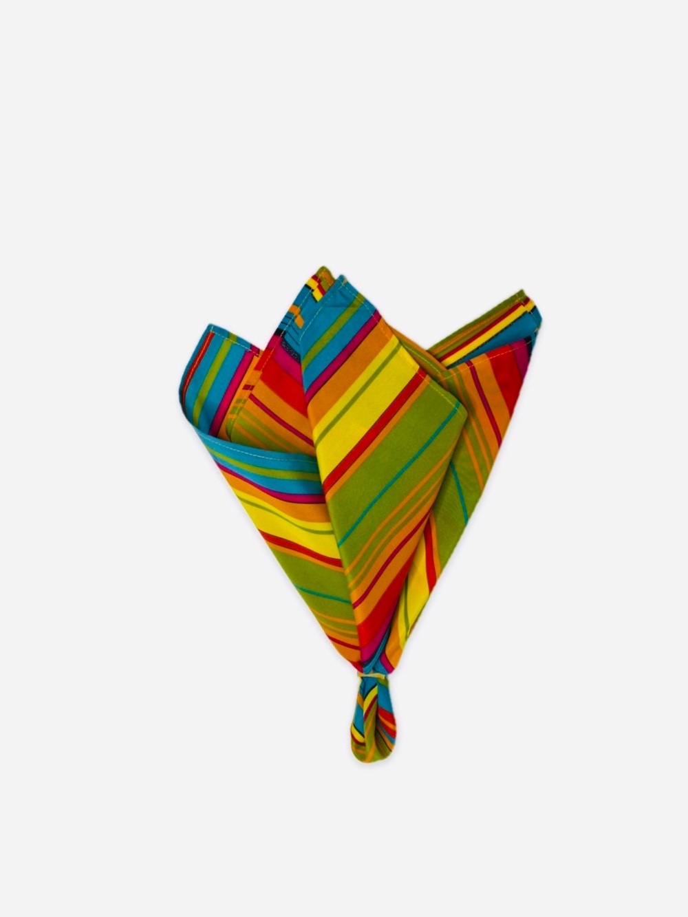 NWT SILKLETTE Carnaval 100% Fine Silk Kerchief/Pocket Square MULTICOLOR